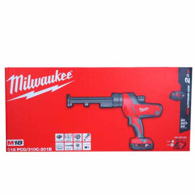 Milwaukee Accu lijmpistool 18V (voor 310ml kokers)