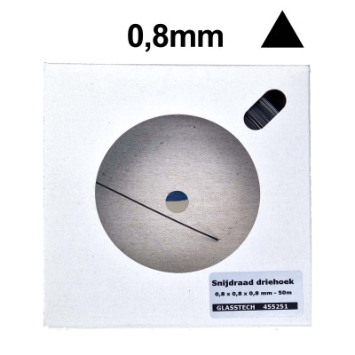Doos met driehoekige snijdraad 50mtr